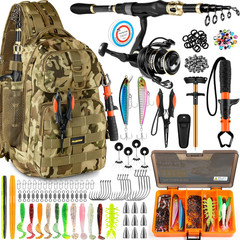 Ultimate Fishing Backpack with Rod Holder & Tackle Boxes – Waterproof Gear Set