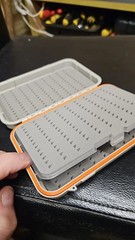 Waterproof Double-Sided Fishing Tackle Box Foam Tray Easy Grip Storage Case