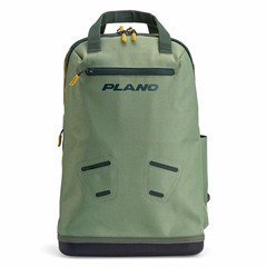 Plano Green Fishing Backpack Bag, Polyester/Plastic Material, Pack Style
