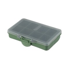1-8Compartments Storage Box Carp Fishing Tackle Boxes Bait 105*65 *24mm Portable