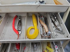 Vintage Plano 6300 N 3 Tray Tackle Box Full of gear