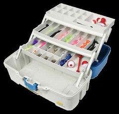 Plano Synergy, Inc. 620310 Tackle Box, Let’s Fish!, 3-tray