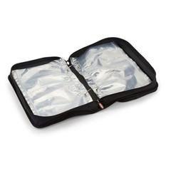 NEW Soft Bait Binder Tackle Organizer Holds 42 Bags Waterproof Design Easy Carry