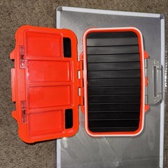 Fishing Tackle Box Lure Waterproof Compartments 2 Layer Hook Storage Case Hook