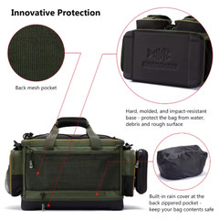 BASSDASH Fishing Tackle Shoulder Bag Water Resistant Lightweight Gear Storage…