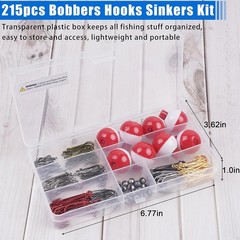 All-in-One Fishing Tackle Box – 215 Essential Pieces for Beginners & Enthusiasts