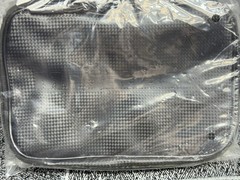 Megabass Clear Pouch II Tackle Bag Brand New With Tags EVA Carbon Fiber Print