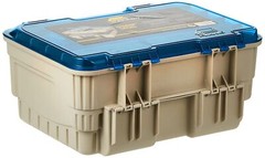 Plano 1349-00 Two Level Magnum 3449 Tackle Box Sandstone/Blue One Size