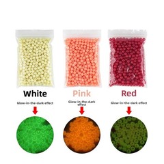 Glow Beads Fishing Supply 1000pcs 4mm 5mm 6mm Round Smooth for Night For lures