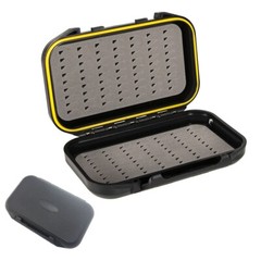 Large Capacity Waterproof Double Sided Fly Storage Box for Fishing Lure Tackle