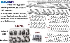 600 Pc Fishing Tackle Kit Hooks Sinkers Lures Saltwater Freshwater Bass