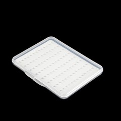 Slim EVA Foam Fly Box Clear Lid Fishing Box Competition Fishing Hook Tackle Box