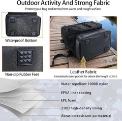 All-in-One 30L Waterproof Fishing Backpack with Tackle & Rod Holder