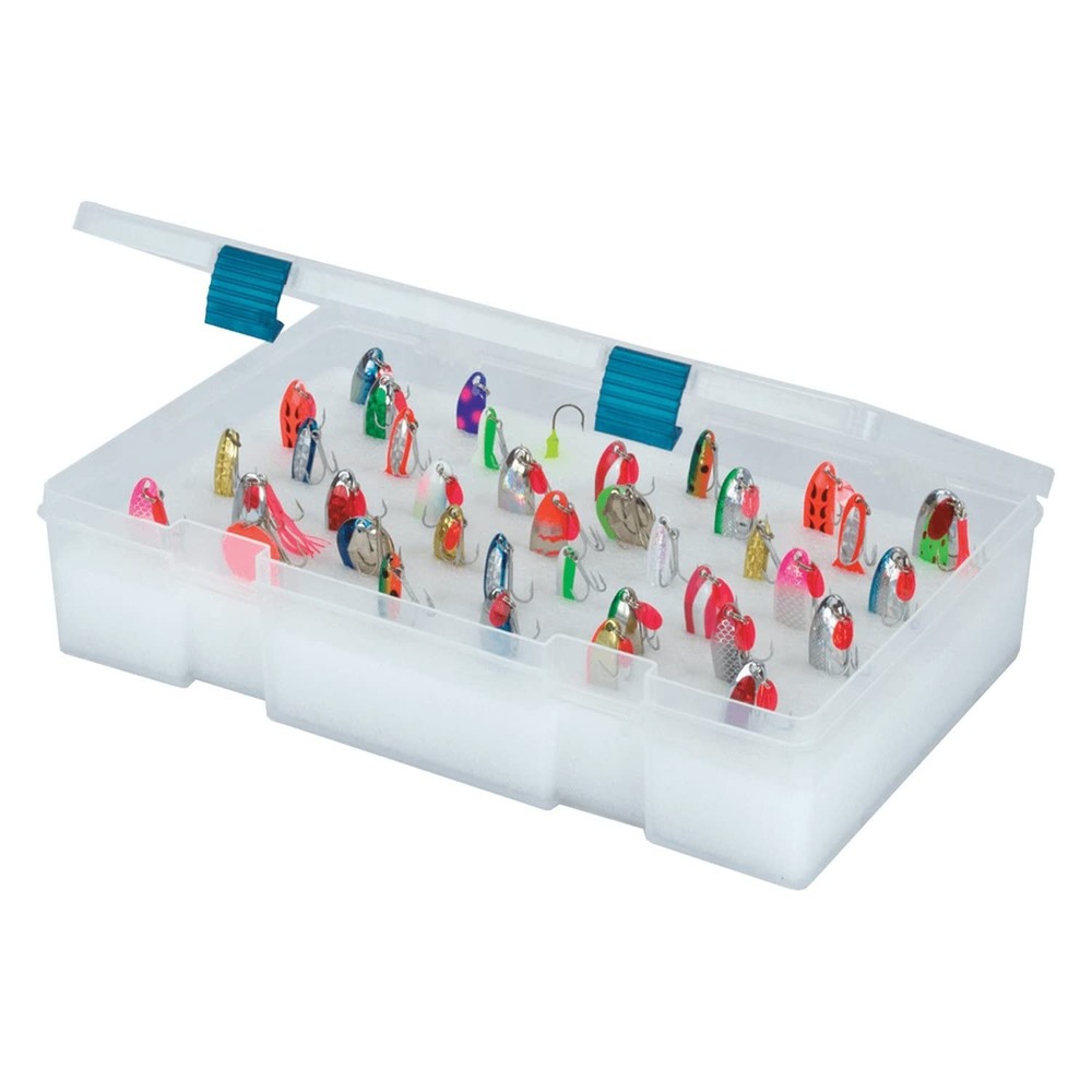Plano Fishing Tackle Box Portable Tool Storage For 39 Spoons With Prolatch Cl…