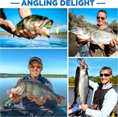 137Pcs Fishing Lures Tackle Box Kit Bass Freshwater Gift for Men 2024 Crankbaits