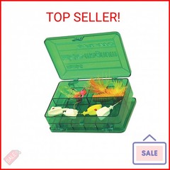 Plano 3214 Stowaway Micro Organizer Box, Green, 4.5 x 3 x 1.2 inches ; 2.72 ounc