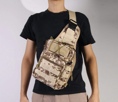 JBvalu Fishing Tackle Bag/Shoulder Backpack Cross-Body Sling, REPTILE CAMO💎