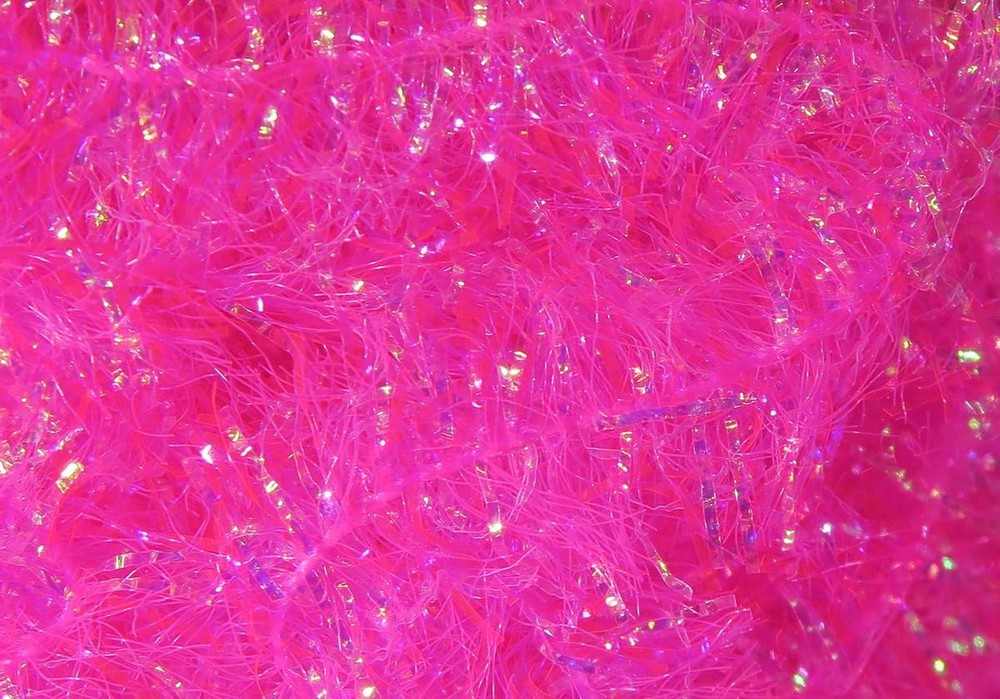 Hareline Fly Tying Krystal Flash Chenille – Flashy Chenille Body Material