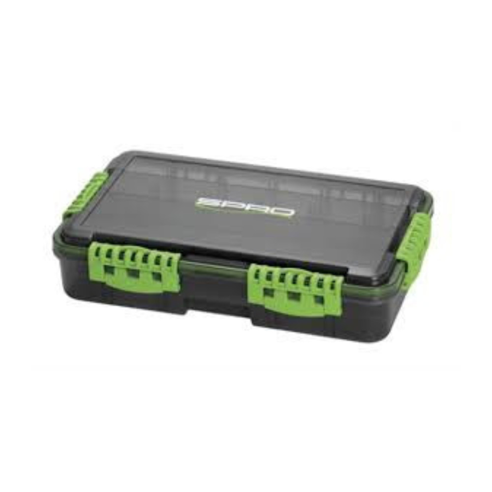 SPRO Waterproof Box 3700D “Black/Green”