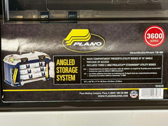 Plano Elite Angled Storage System 3600, Blue and Silver