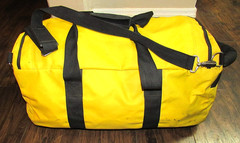 Bass Pro Shops, Extreme Boat, Bag, Large Yellow, And Black GOOD CONDITION