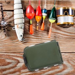 10 Grid Hook Box Storage Box Fishing Accessories for Hooks 3.25″ X 2.25″ RAA