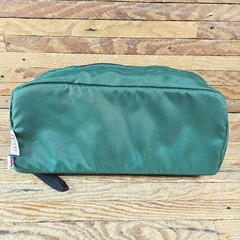 Bucks Bags Fly Fishing Reel & Tying Tool Bag Green Nylon Made in USA Boise (11″)