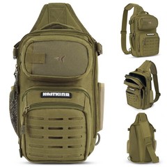 KastKing BlowBak Tactical Sling Standard, D: Desert Brown （14” X 8” X 6”）