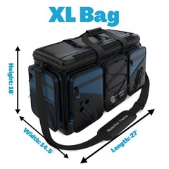 Reaction Tackle Fishing Tackle Bag – Salt Water Resistant Tackle Box Bag, 1000D
