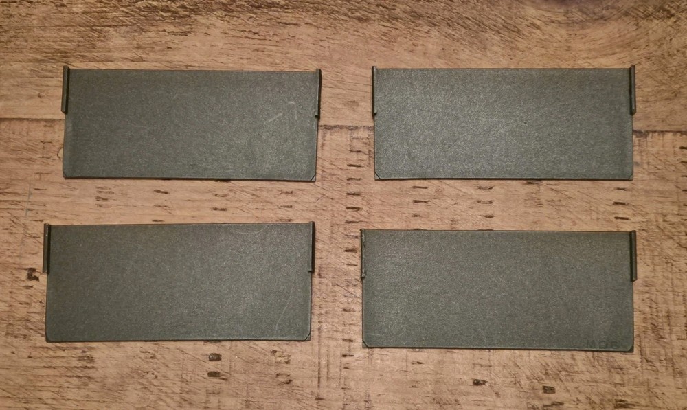4 X Fox System F Box Divider 109mm X 48mm