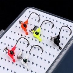 3 PCS Fly Fishing Clear Boxes Thin PP Tackle Storage Waterproof Jig Lures Case