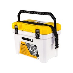 Frabill Magnum Bait Station 19 Quart Live Bait Well, White and Yellow