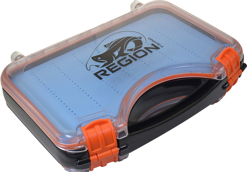 Extra Large Double Sided Water Proof Boat Fly Box With Handle 424 Slots