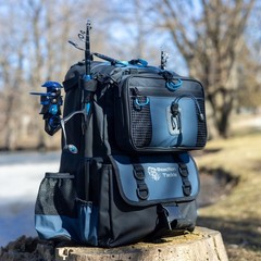 Reaction Tackle Fishing Tackle Backpack with Detachable Bait Binder