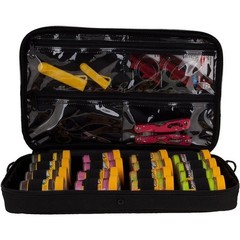 Jar Bait Folder 16 Jar Storage Organizer Fishing Gear PowerBait Gulp Carry Bag