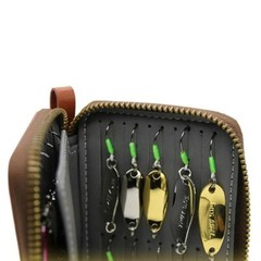 Jig Spinner Lure Wallet Bag Portable Jig Spinner Lure Wallet Hard Baits Bag