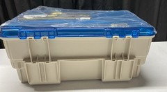 PLANO TWO LEVEL MAGNUM TACKLE BOX 3500 SANDSTONE BLUE 135010