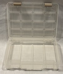 NEW PLANO 3715 PROLATCH STOWAWAY OPEN COMPARTMENT CLEAR FISHING TACKLE BOX