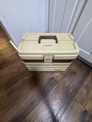 Vintage Plano 4 Drawer Tackle Box #758 w/Vintage Lures