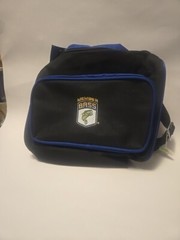 Bass Masters Member Blue Soft Canvas Zip Bag Tackle Box NEW Unused