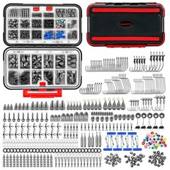 Compact Fishing Tackle Kit for Bass, Trout & Panfish | 19 Proven Rigs, Watertigh
