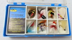Vintage Old Pal Model C-038 Tackles 8 Unique Lures Fly-O-Rama Fly Fishing