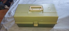 Vintage 1977 Plano 6300 N 3 tray tackle box 16 1/2 x 8″ x 8″ Made in USA READ