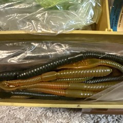 Vintage Magnum by Plano Double Sided Fishing Tackle Box 15″ x 11″ With VTG Lures