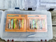 White River Streamer Wader Tackle Bag WITH 5 Plano Tackle Boxes
