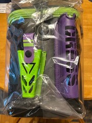 EVA x DRESS Bakkan Mini 17L Purple/Green EVANGELION x DRESS