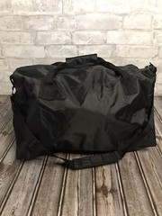Saltwater Sportsman Fishing Magazine Rare Vintage Bag Duffel Black Sport Fishing
