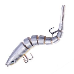 Sinking Minnow Lure 13.5cm 18g Multi-Segmented Jointed Bait for Outdoor Fishing