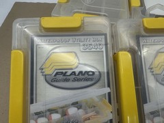 LOT OF 4 NEW PLANO 3540 GUIDE SERIES WATERPROOF STOWAWAY TACKLE BOX/CASE