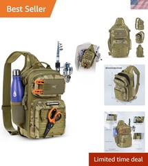 Versatile BlowBak Tactical Sling Tackle Backpack – Ultimate Fishing Companion